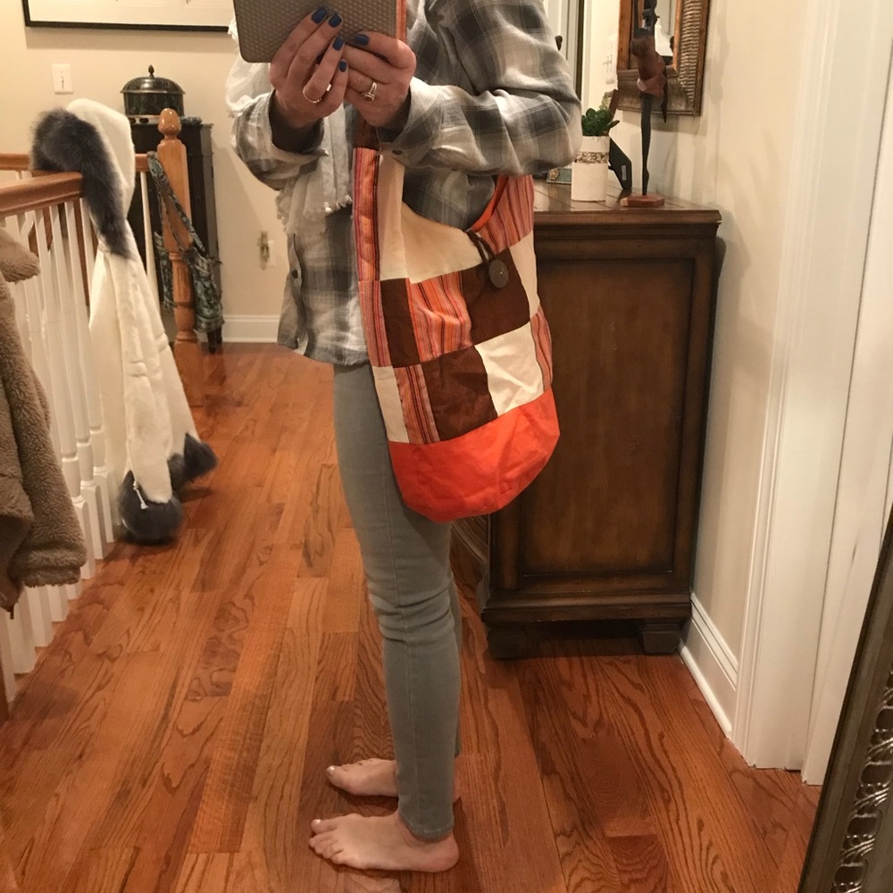 Patchwork Shoulder Bag - image 6